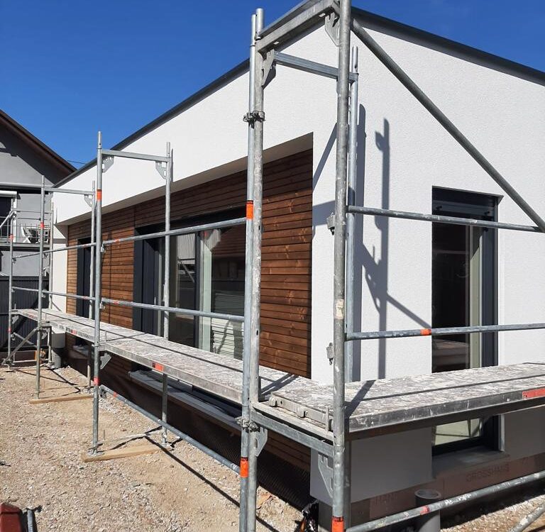 Isolation d&#8217;une maison ossature bois à Urmatt Hœœnheim