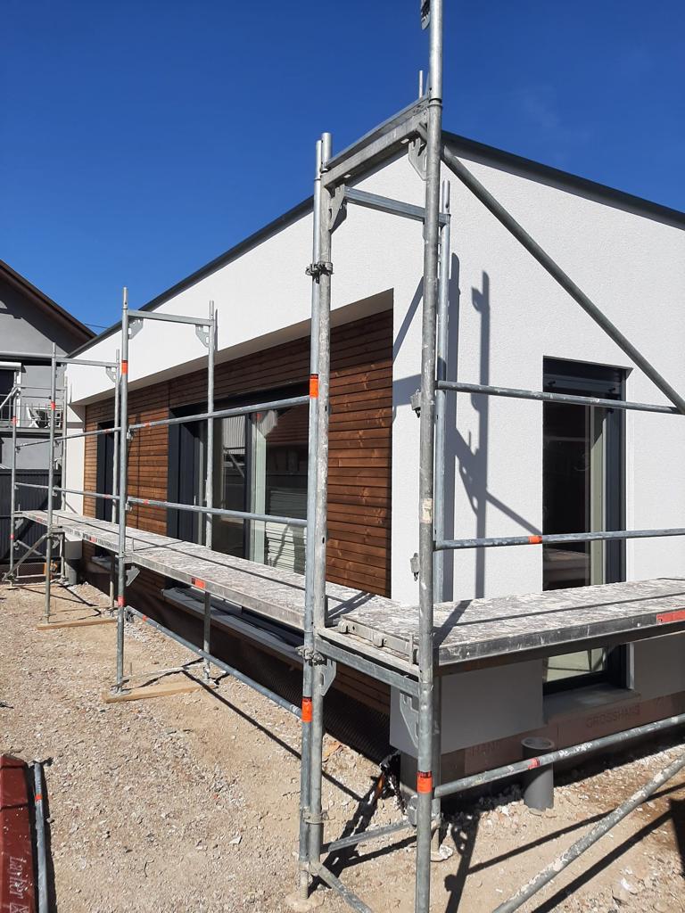 Isolation d&#8217;une maison ossature bois à Urmatt Hœœnheim