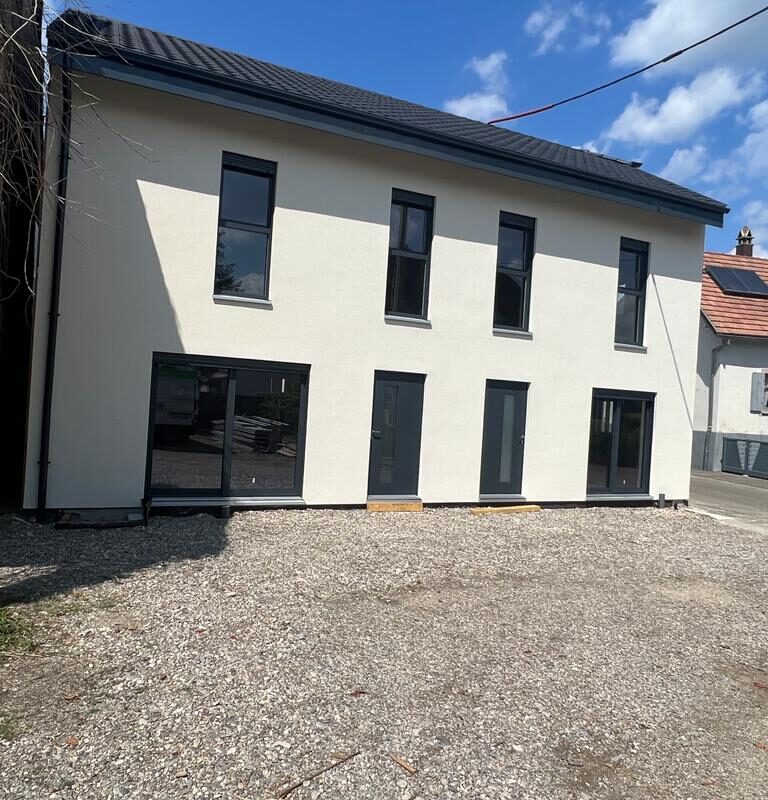Isolation d&#8217;une maison à ossature bois et ravalement de façade à Schoneau Lingolsheim 4