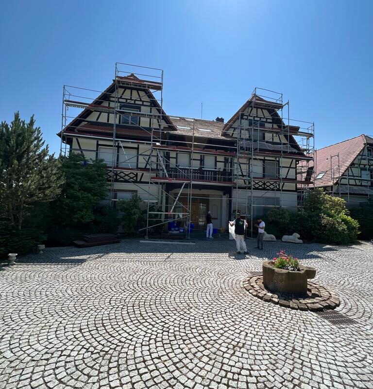 Ravalement de façade maison alsacienne à Schweighouse-sur-Moder Obernai 3